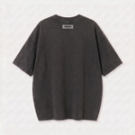 Camiseta 528001*1 Oversize Pickling Negra/Negra Para Hombre