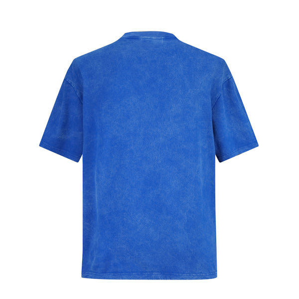 Camiseta 528001 Oversize Pickling Azul Para Hombre