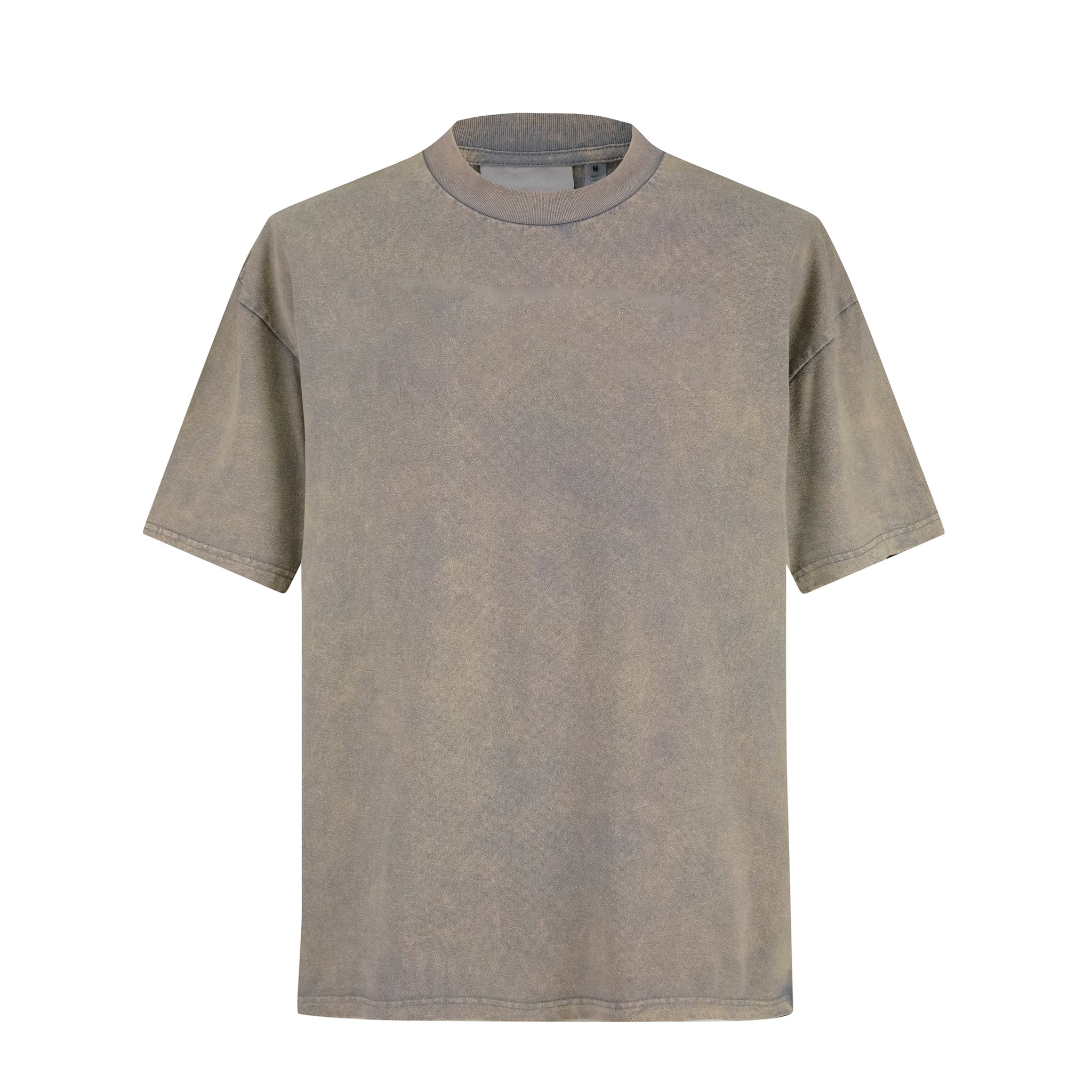 Camiseta 528001 Oversize Pickling Gris Para Hombre