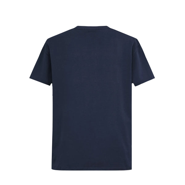 Camiseta 826001 Básica Azul Oscuro Para Hombre