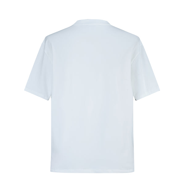 Camiseta 528002 Oversize Blanca Para Hombre