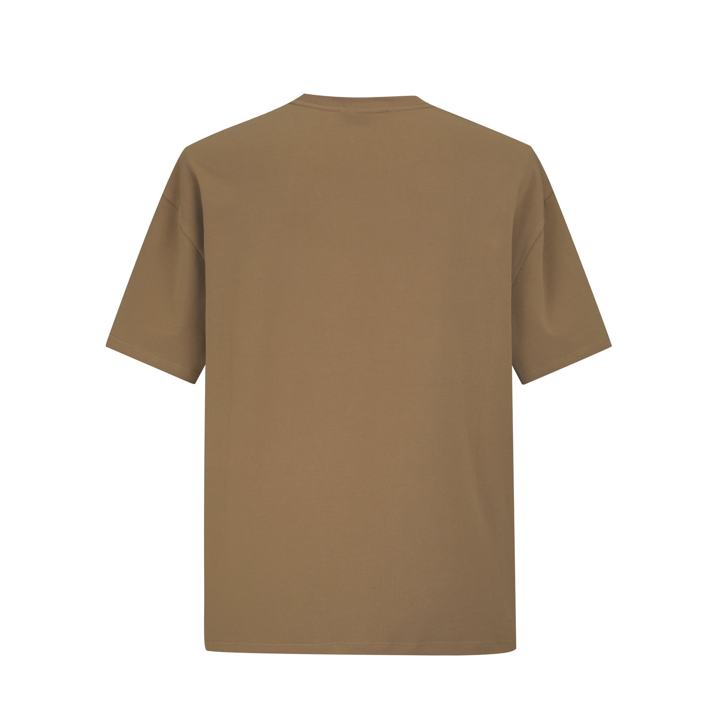 Camiseta 528002 Oversize Café Para Hombre