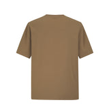 Camiseta 528002 Oversize Café Para Hombre