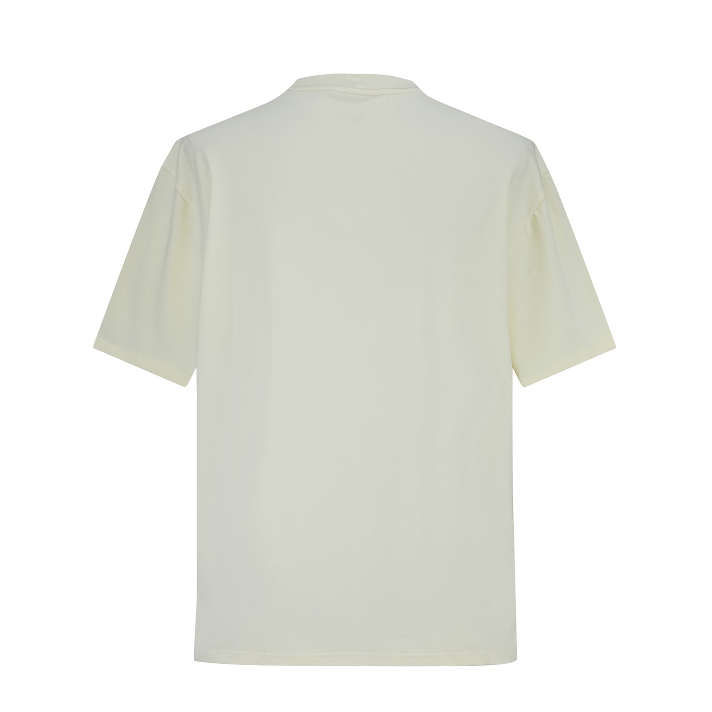 Camiseta 528002 Oversize Crema Para Hombre