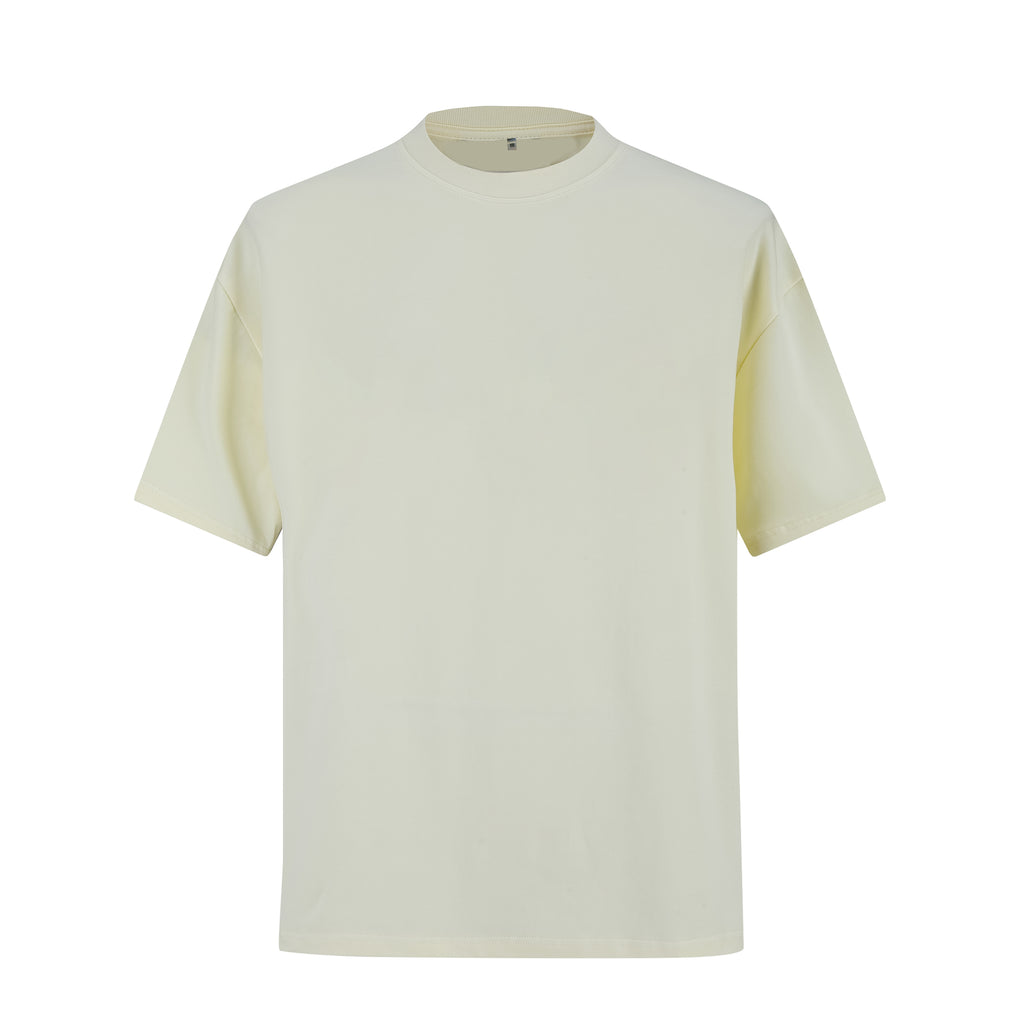 Camiseta 528002 Oversize Crema Para Hombre