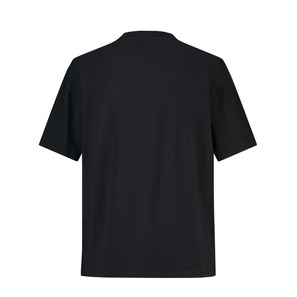 Camiseta 528002 Oversize Negra Para Hombre