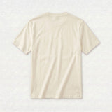 Camiseta 786891 Basica Crema para hombre