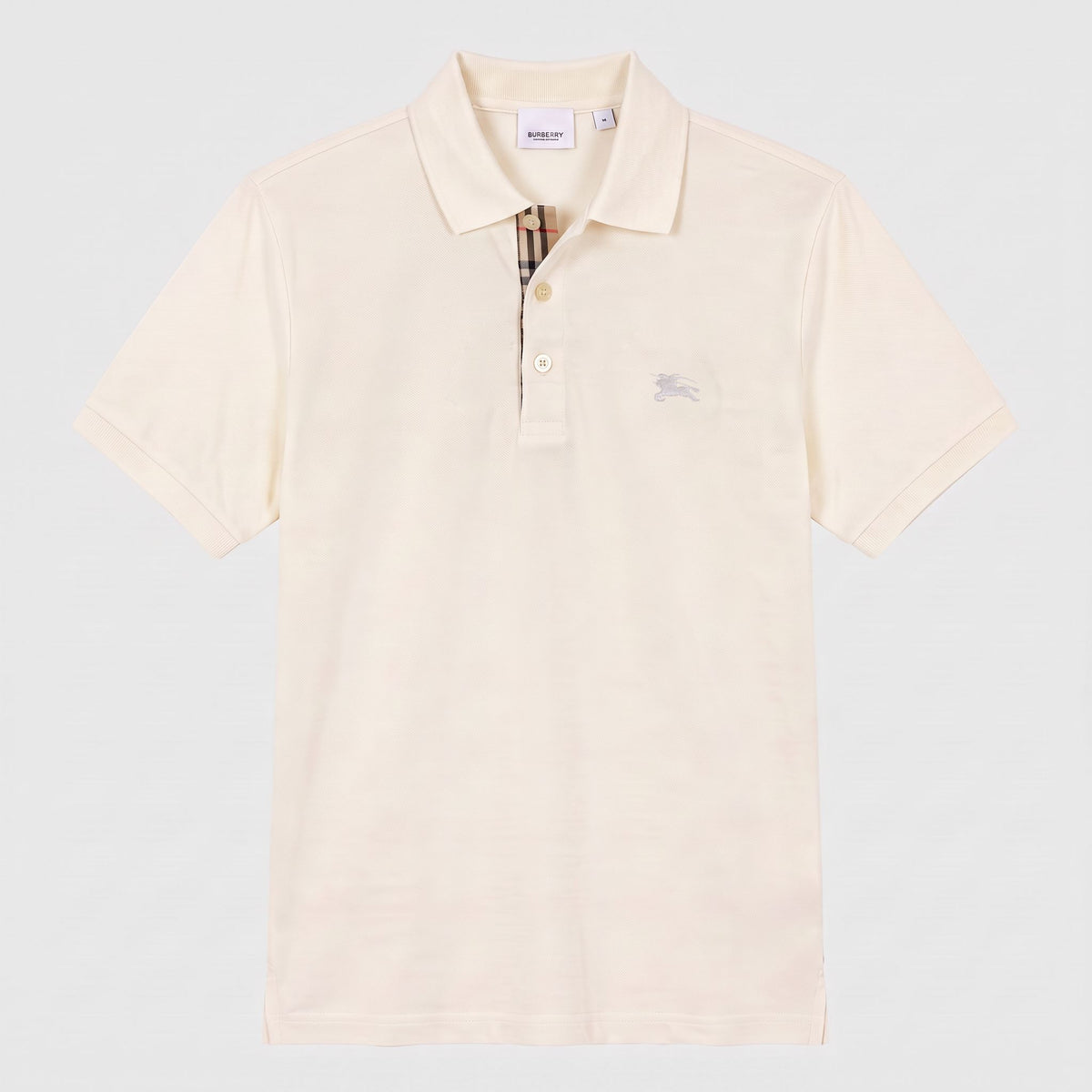 Camiseta 185041 Tipo Polo Crema para hombre