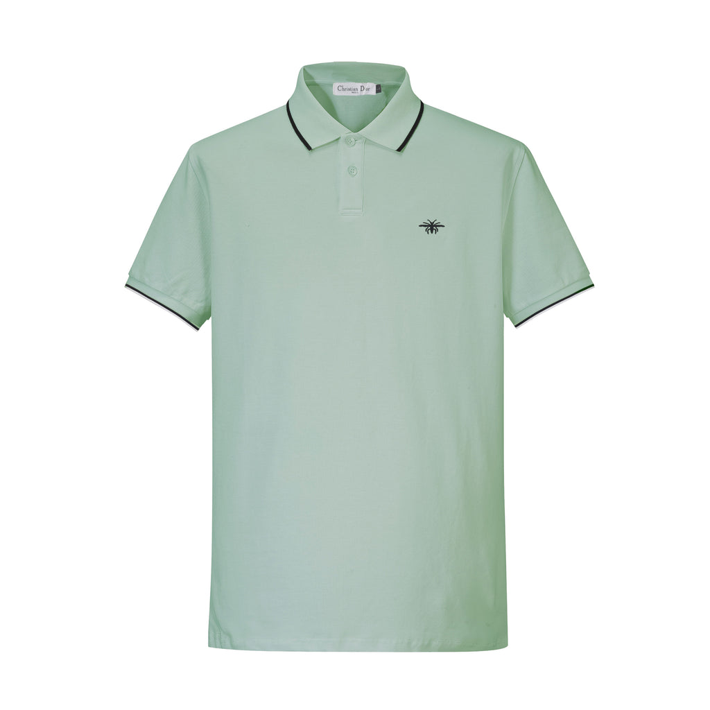 Camiseta 58194 Tipo Polo Verde Claro Para hombre