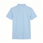 Camiseta 185026 Tipo Polo Azul Claro para hombre