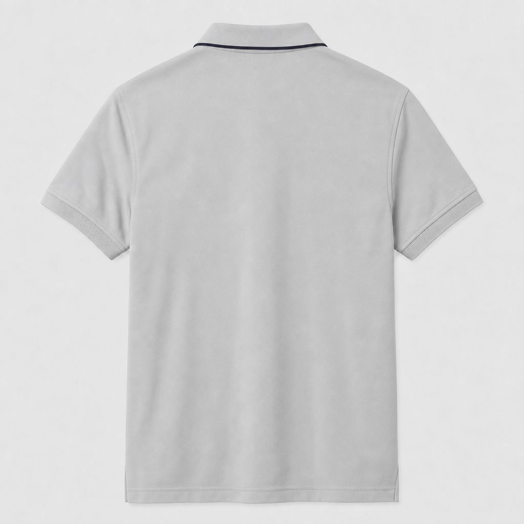 Camiseta 185043 Tipo Polo Gris claro para hombre
