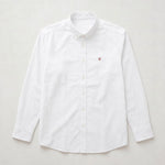 Camisa 50018 Manga larga Blanco para hombre