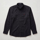 Camisa 50018 Manga larga Negro para hombre