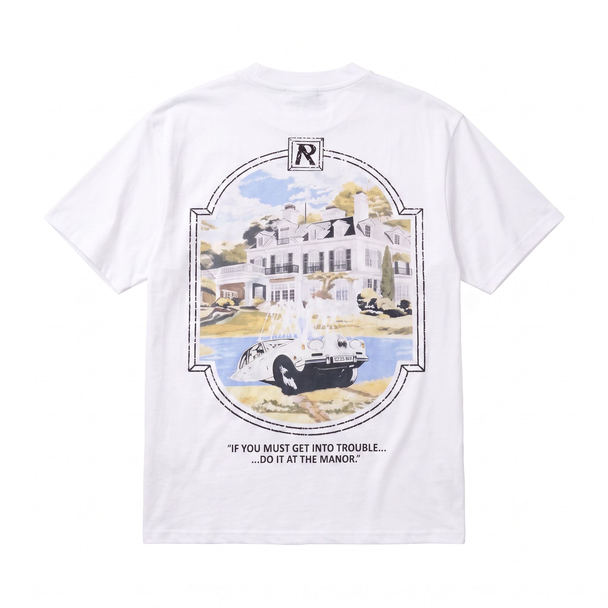 Camiseta 788452 Oversize Blanco para hombre