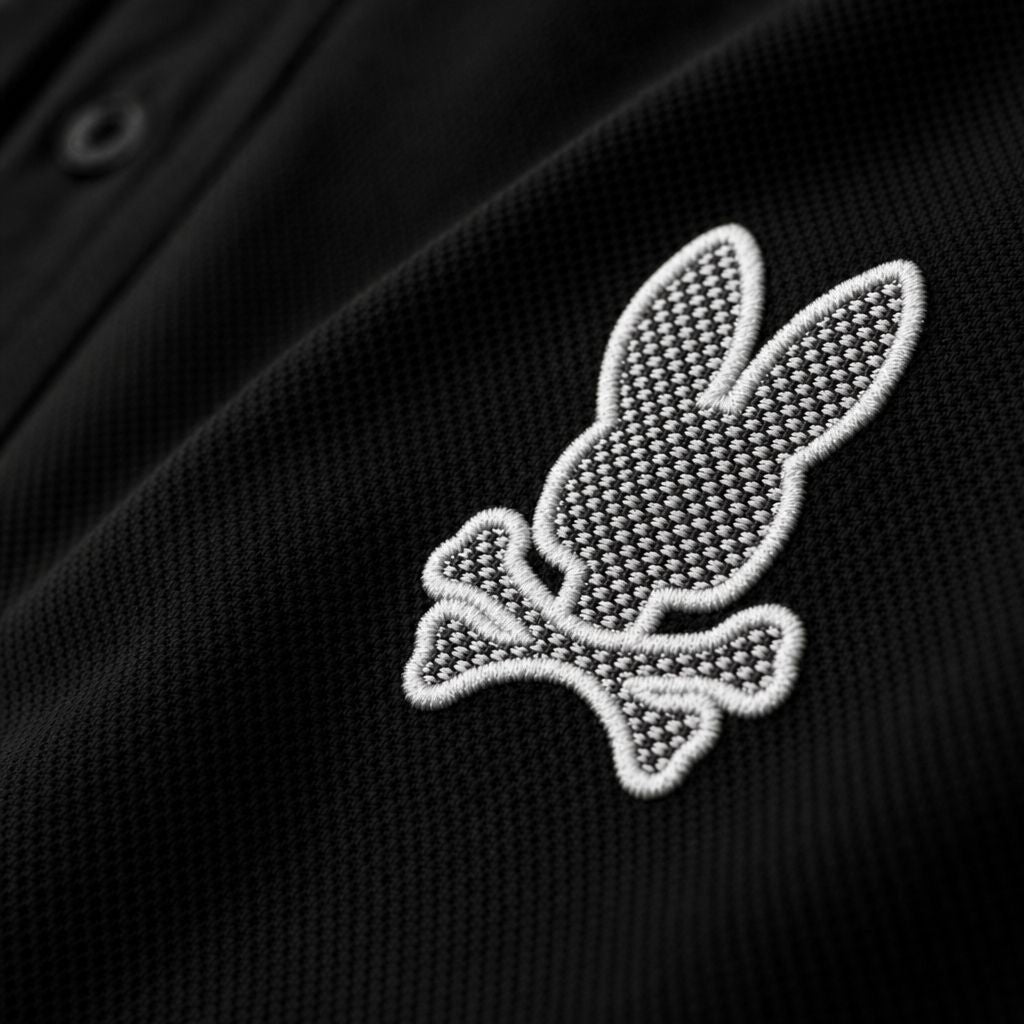 Camiseta 185033 Tipo Polo Negro para hombre