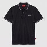 Camiseta 918021 Tipo Polo Negro para hombre