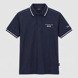 Camiseta 185023 Tipo Polo Azul Oscuro para hombre