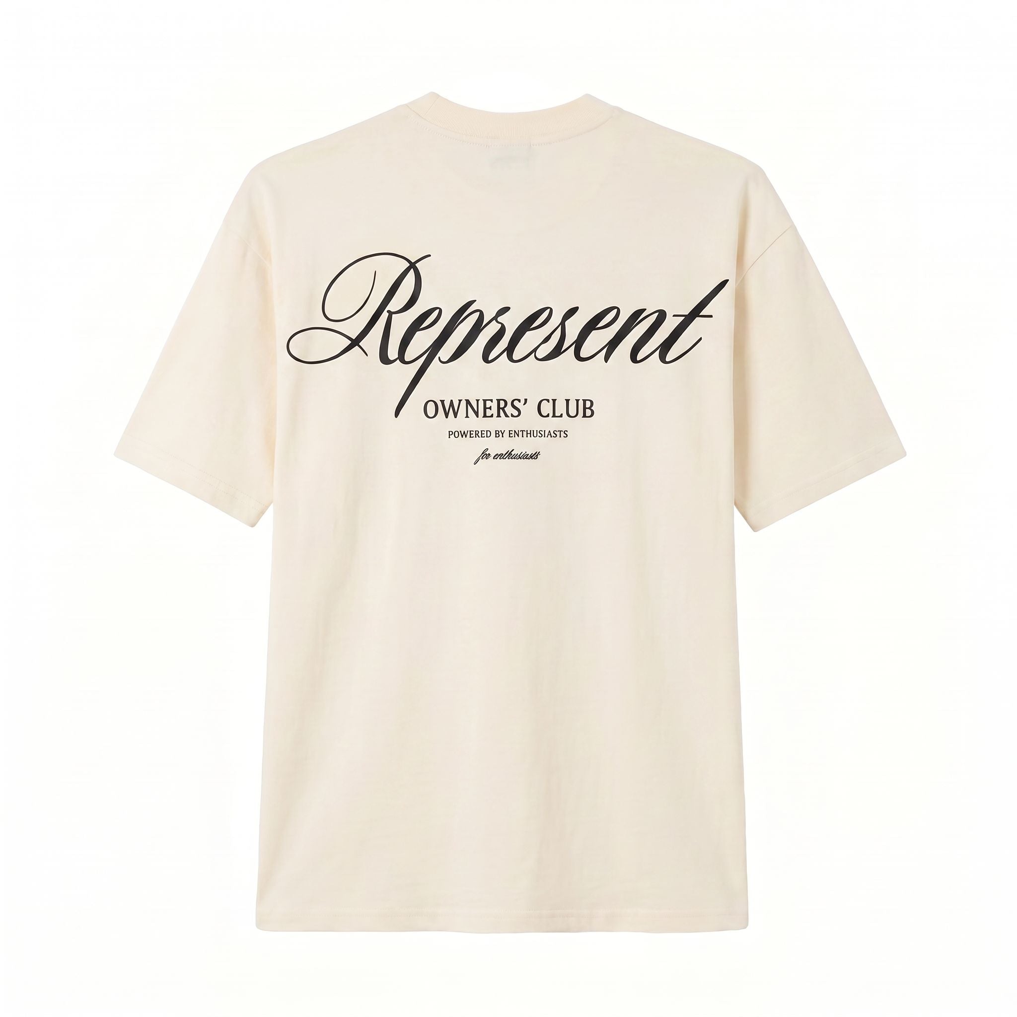 Camiseta 788331 Oversize Crema para hombre