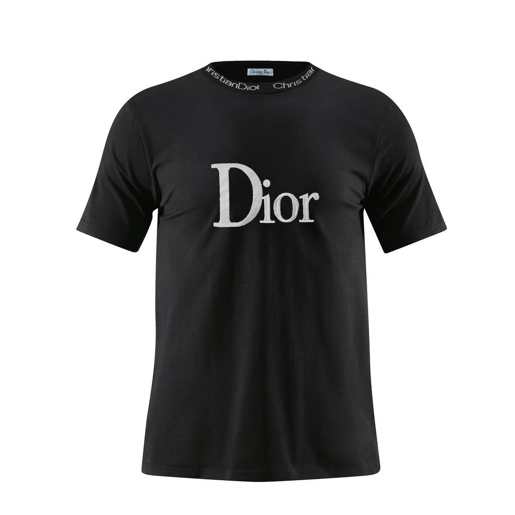 Camiseta 66019 Estampada Negra Para Hombre