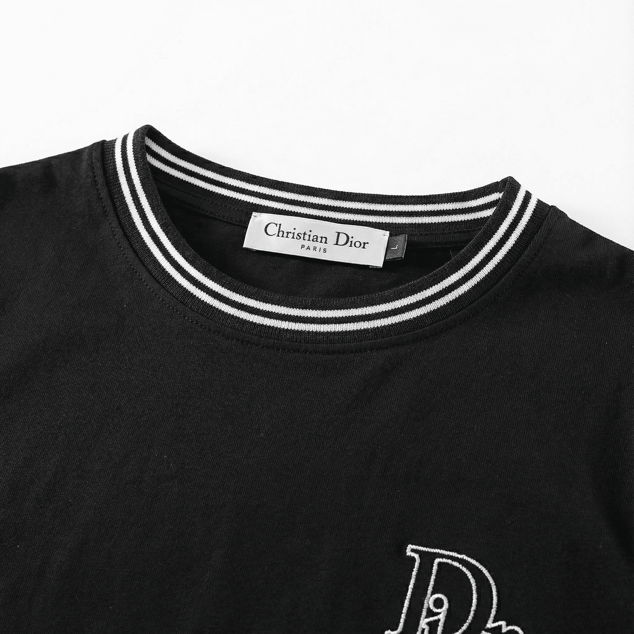 Camiseta 66020 Básica Negra Para Hombre