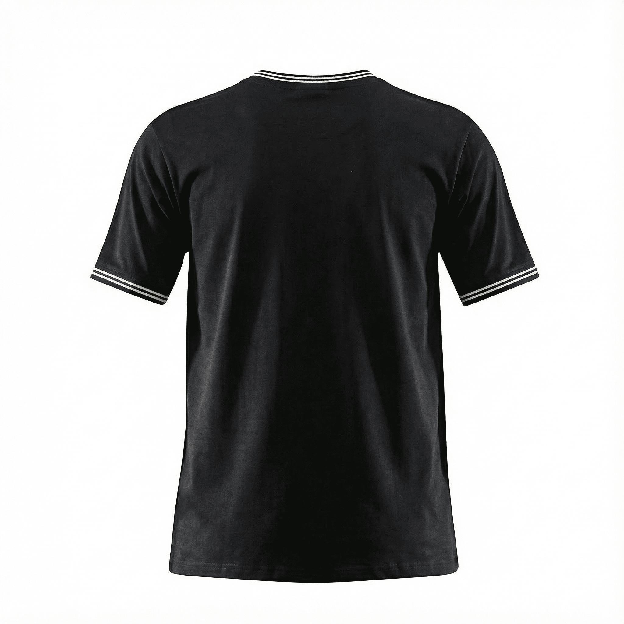 Camiseta 66020 Básica Negra Para Hombre