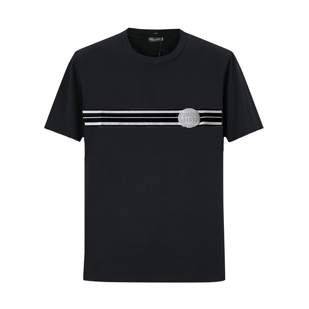 Camiseta 66027 Básica Negro Para Hombre