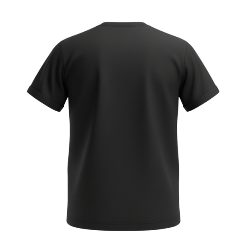 Camiseta 66030 Básica Negra Para Hombre