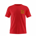 Camiseta 66039 Estampada Roja Para Hombre