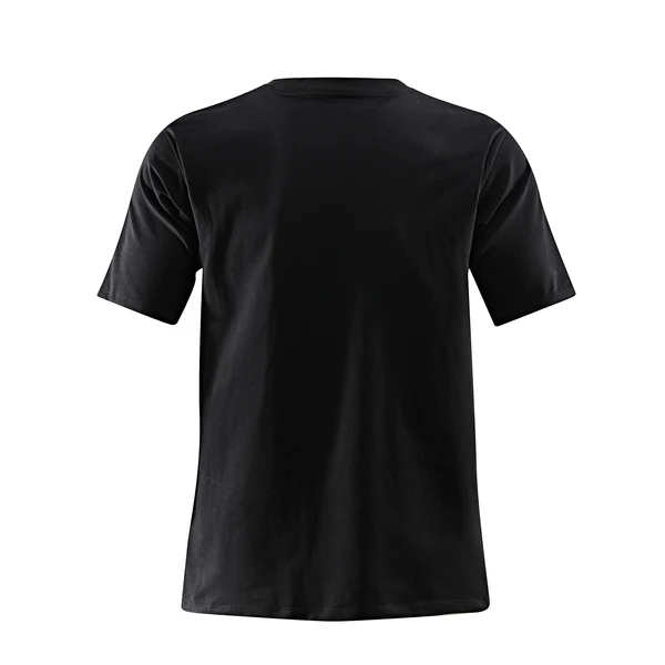 Camiseta 66039 Estampada Negra Para Hombre