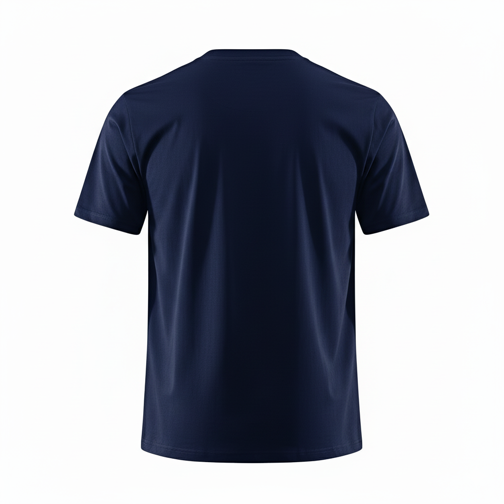 Camiseta 66040 Estampada Azul Oscuro Para Hombre