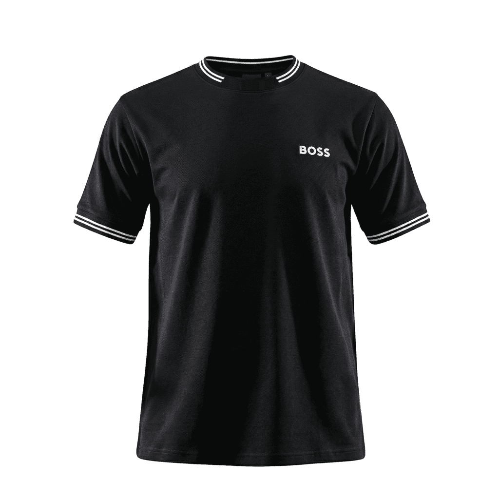 Camiseta 66043 Básica Negra Para Hombre