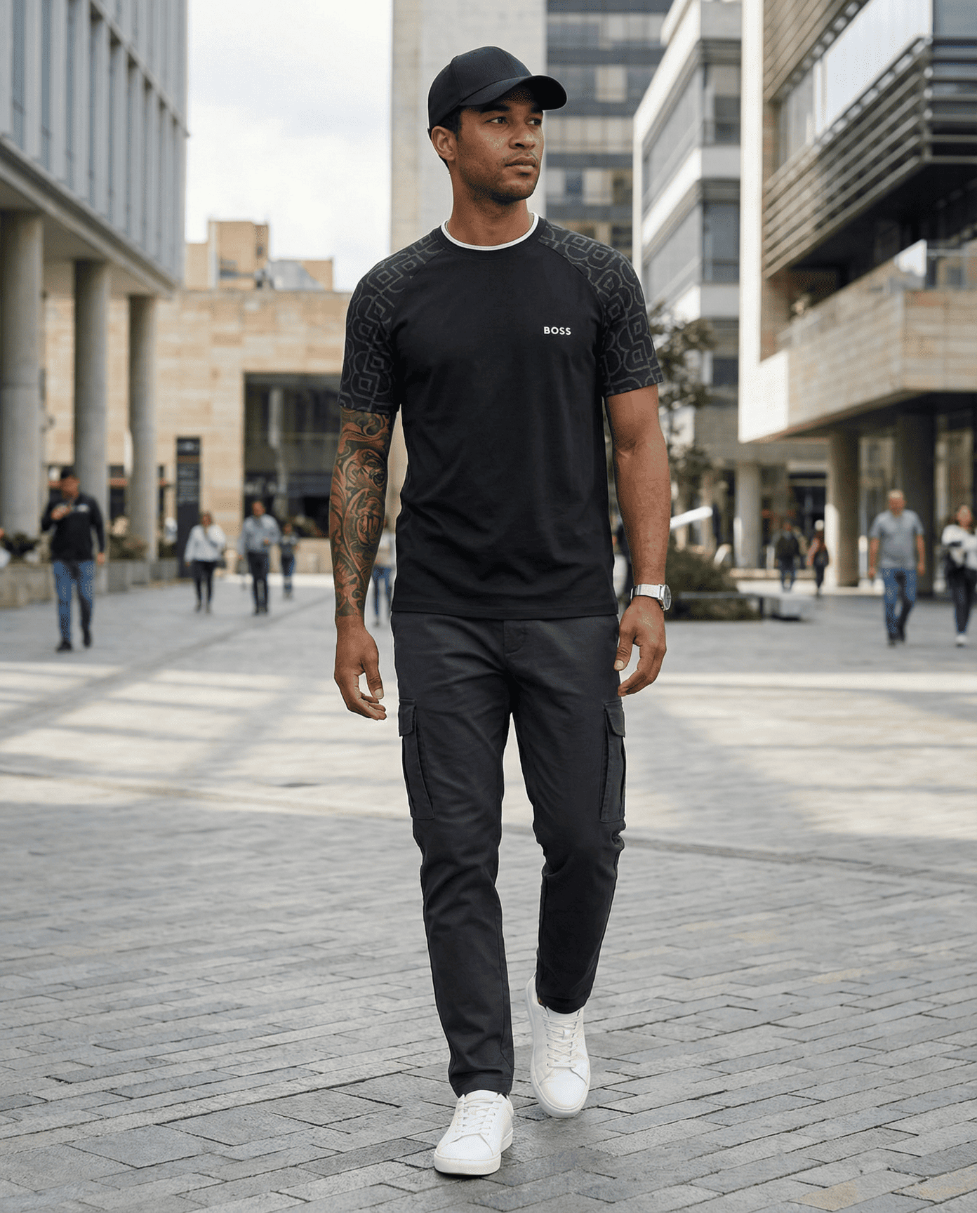 Camiseta 66047 Básica Gris Para Hombre