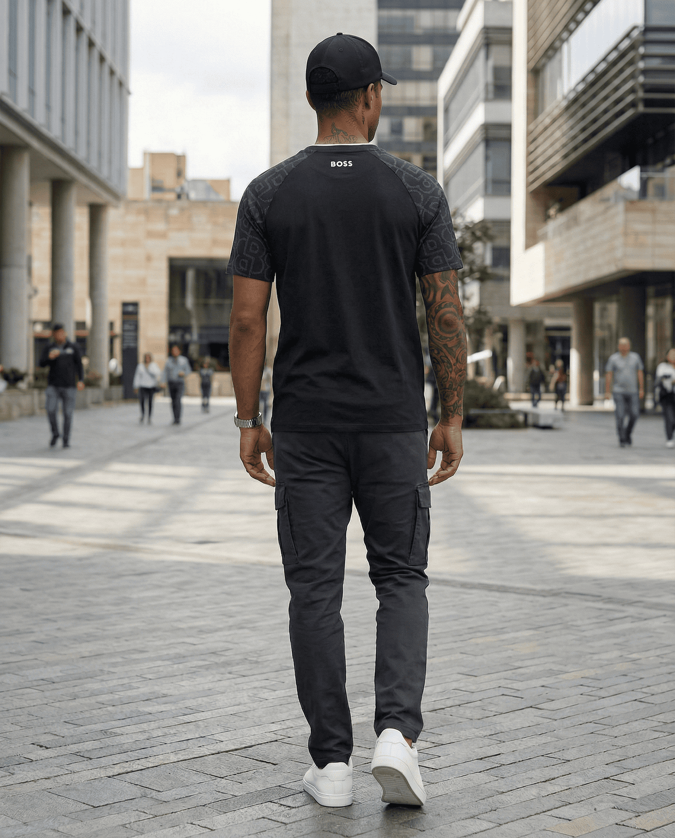 Camiseta 66047 Básica Gris Para Hombre