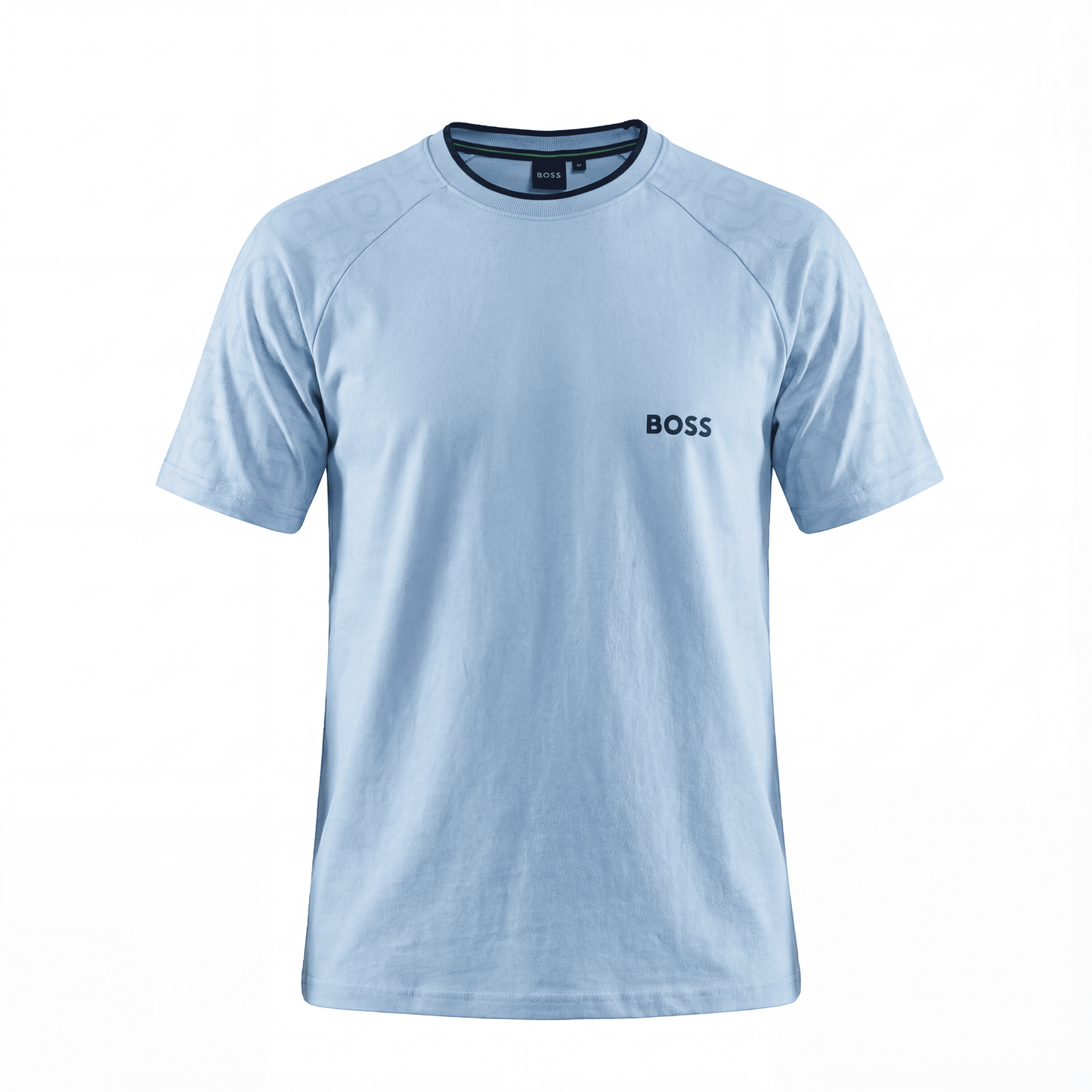 Camiseta 66047 Básica Azul Para Hombre