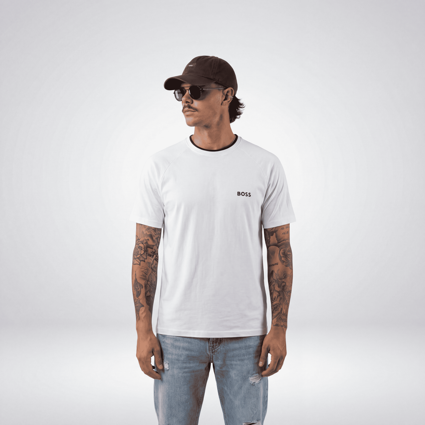 Camiseta 66047 Básica Blanca Para Hombre