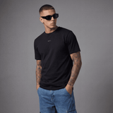 Camiseta B66048 Básica Negra Para Hombre