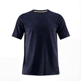 Camiseta B66048 Básica Azul Oscuro Para Hombre