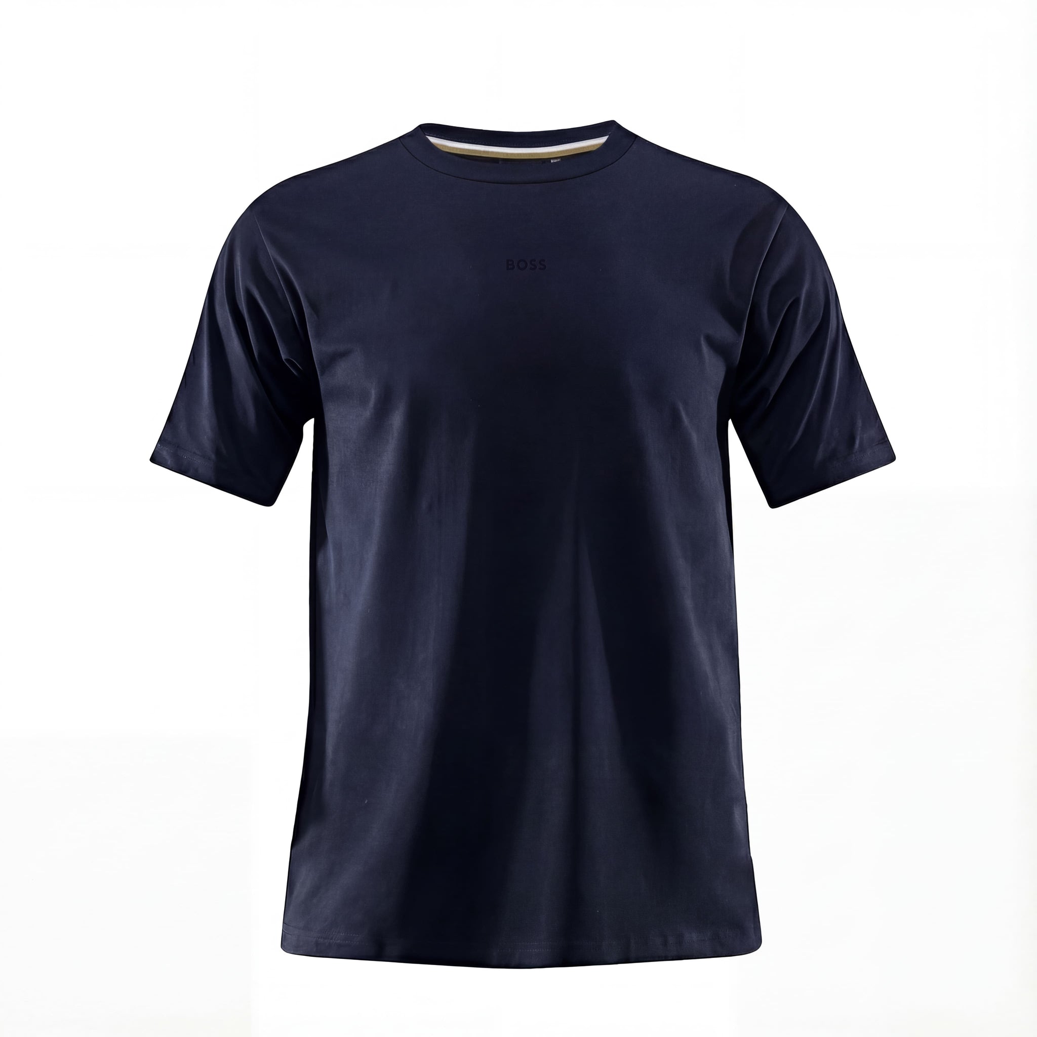 Camiseta B66048 Básica Azul Oscuro Para Hombre