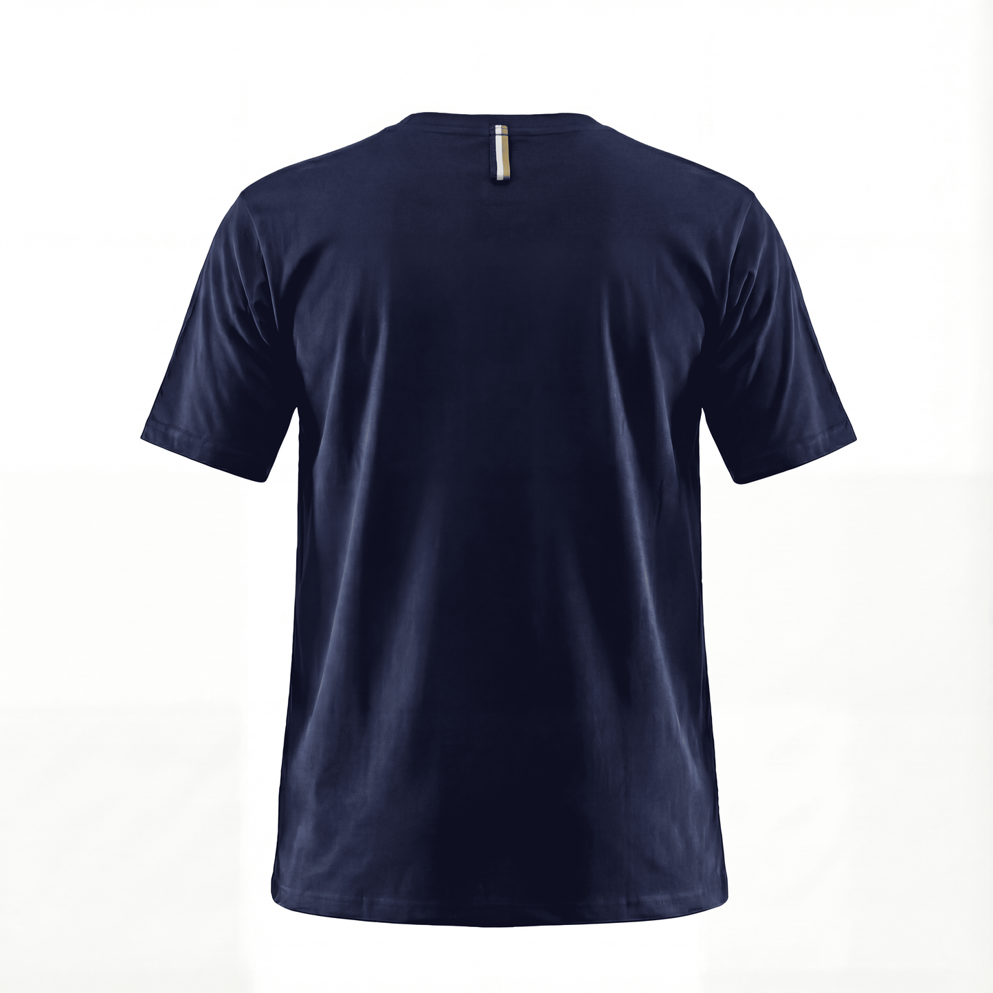 Camiseta B66048 Básica Azul Oscuro Para Hombre