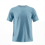 Camiseta B66048 Básica Azul Para Hombre
