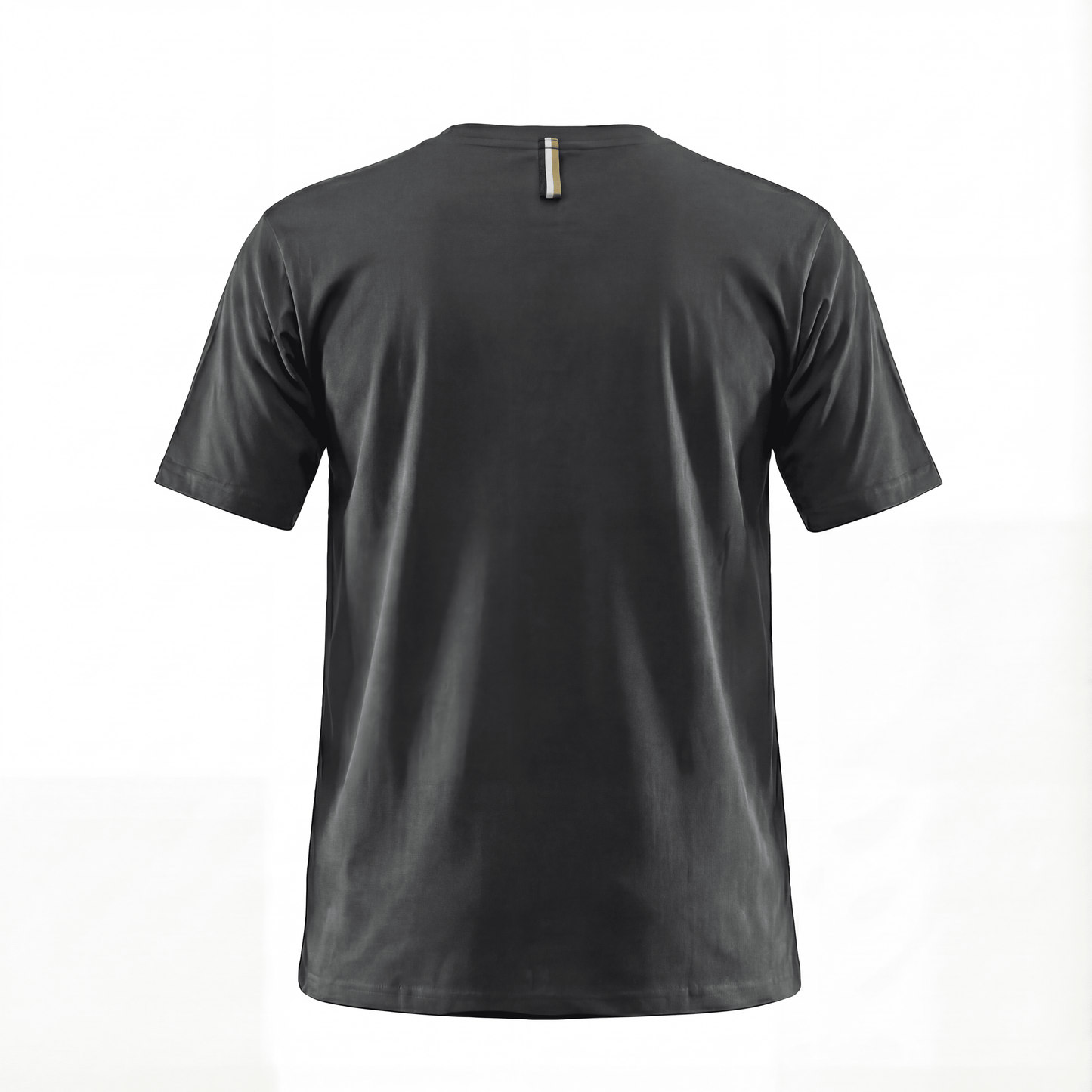 Camiseta B66048 Básica Gris Oscuro Para Hombre