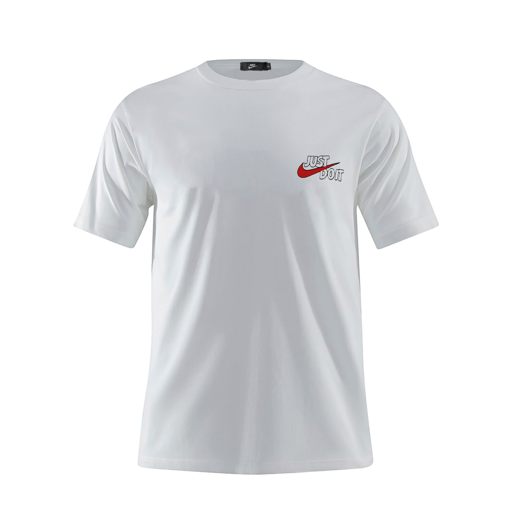 Camiseta 66059 Estampada Blanca Para Hombre
