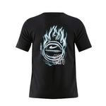 Camiseta 66059 Estampada Negra Para Hombre