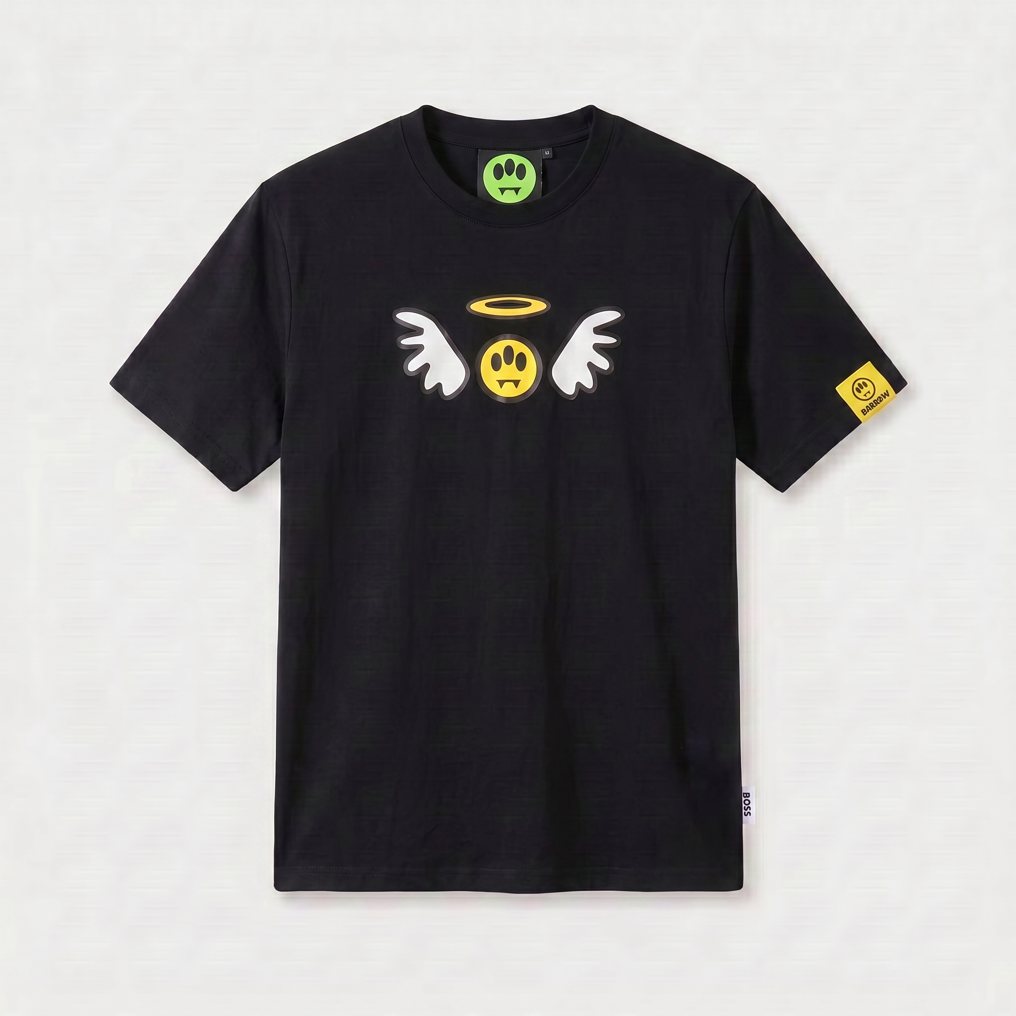 Camiseta 661127 Estampada Negra para hombre