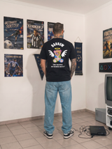 Camiseta 661127 Estampada Negra para hombre