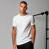 Camiseta 66430 Básica Blanca Para Hombre