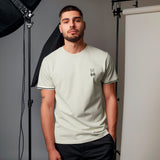 Camiseta 66430 Básica Crema Para Hombre