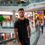 Camiseta 66433 Básica Negra Para Hombre