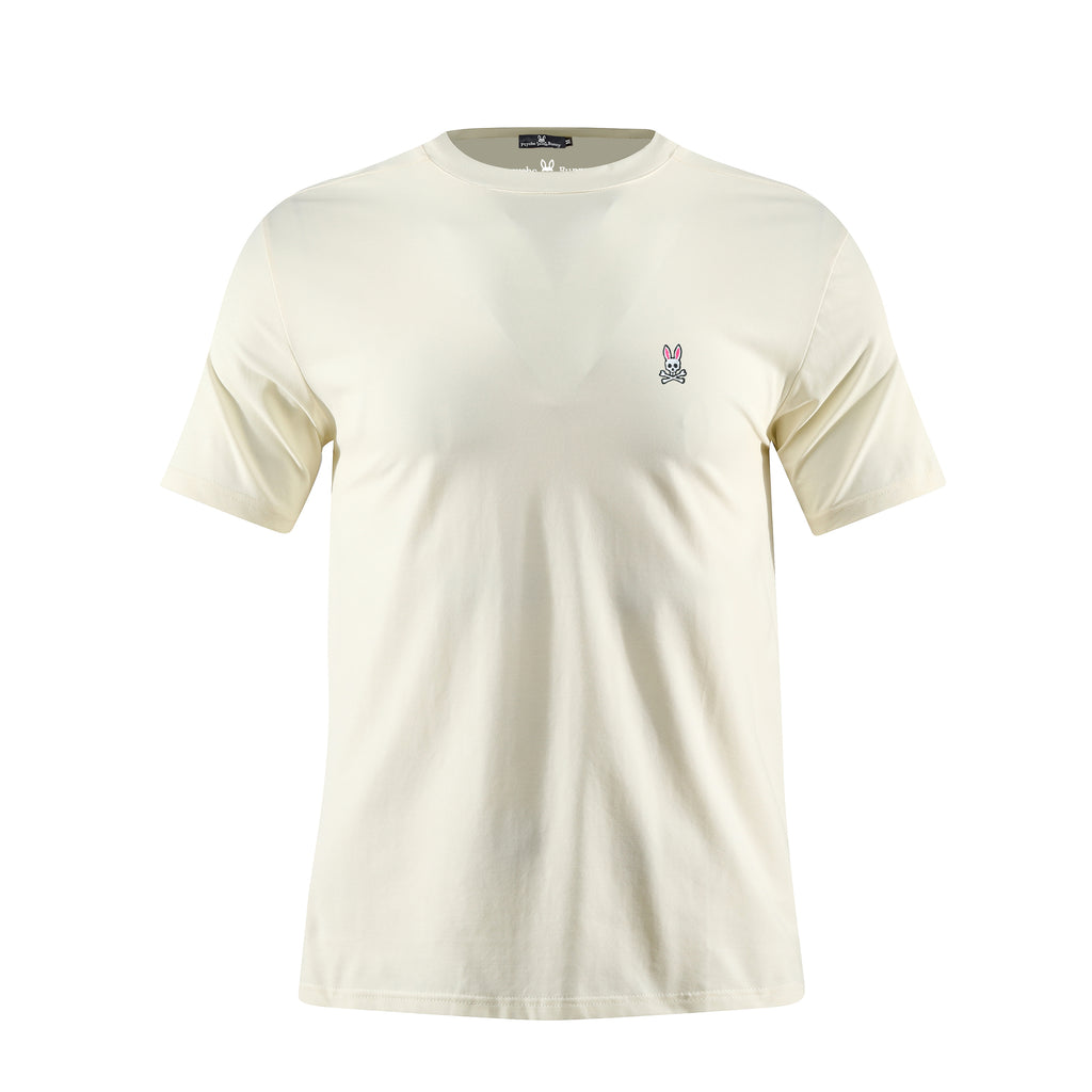 Camiseta 66676 Básica Crema Para Hombre
