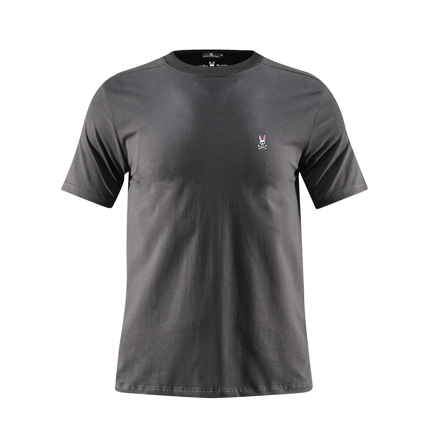 Camiseta 66676 Básica Gris Oscuro Para Hombre